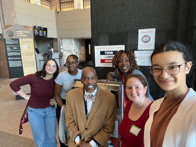 Jail-Based Voting Workshop with HOLI Volunteers at Nashua Street Jail in 2024